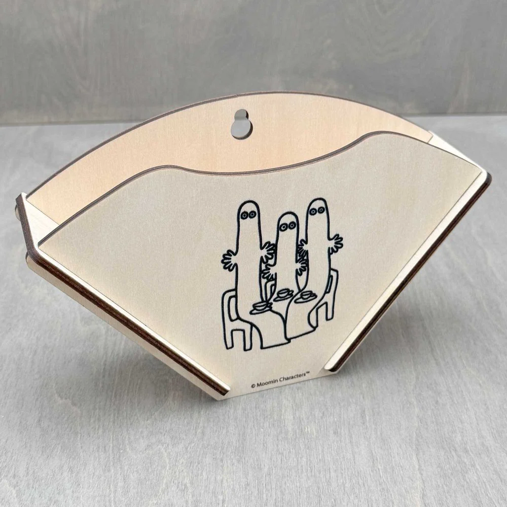 Hattifatteners Coffee Filter Holder B&W
