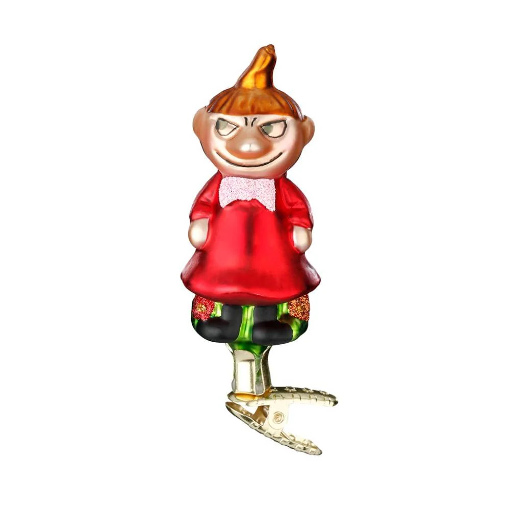 Little My Christmas Tree Glass Ornament