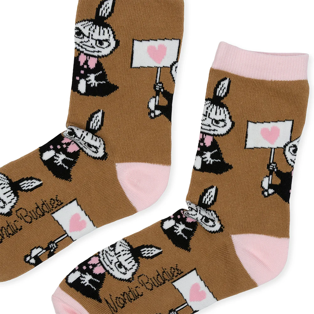Little My Love 36-42 Socks Brown - Image 2