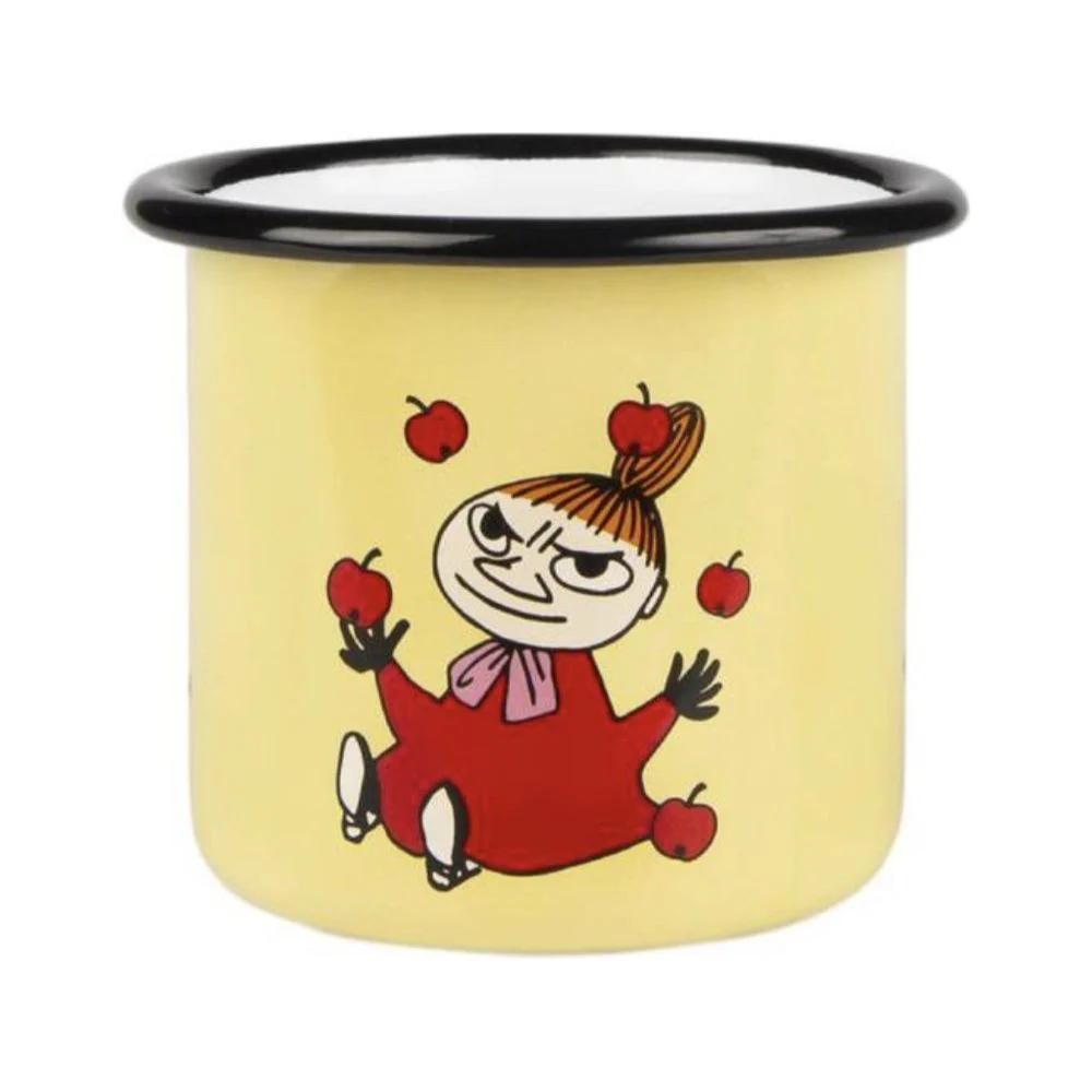 Little My Retro Mug 2,5dl Yellow - Image 4