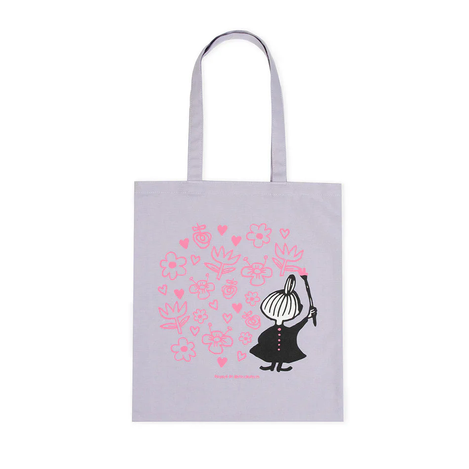 Little My Painting Tote Bag Lilac