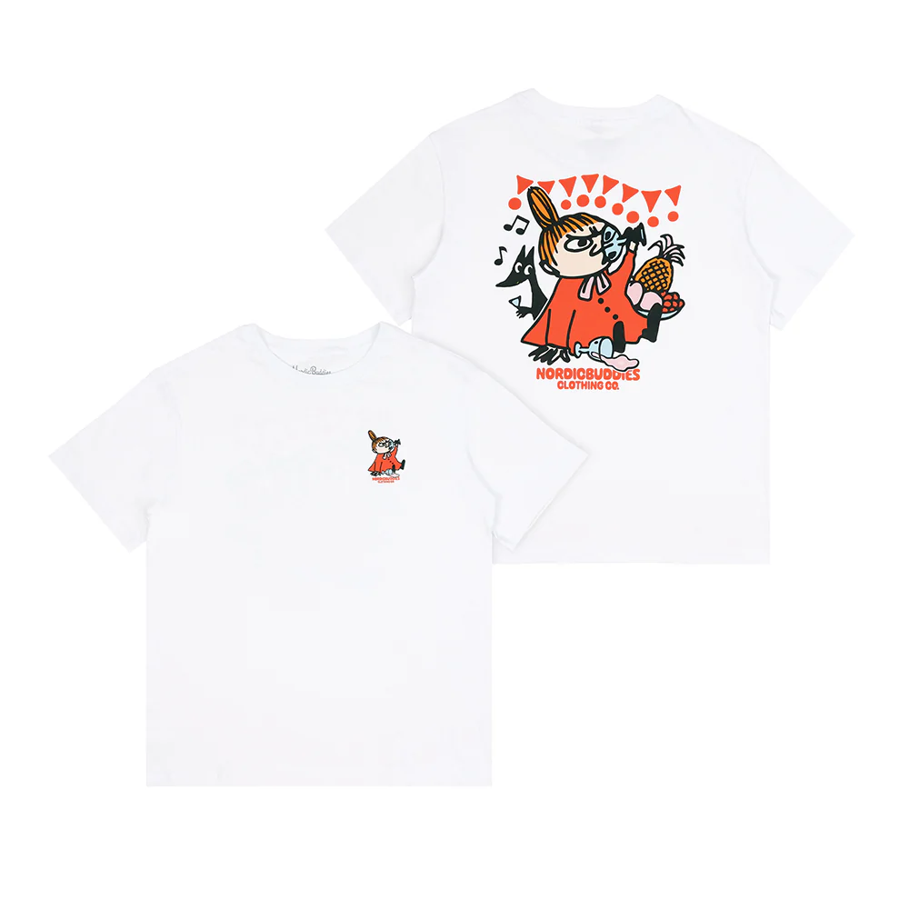 Little My's Party T-shirt White - Image 2