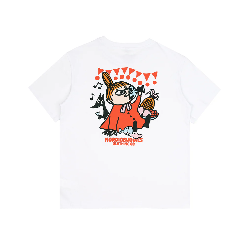 Little My's Party T-shirt White - Image 4