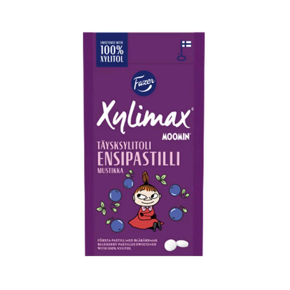 Little My Xylitol Pastille Blueberry 38g