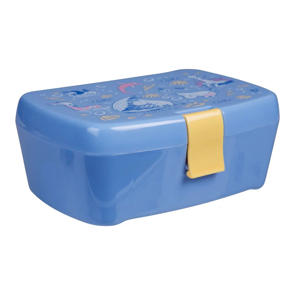 Moomin Beach Play Lunch Box Blue