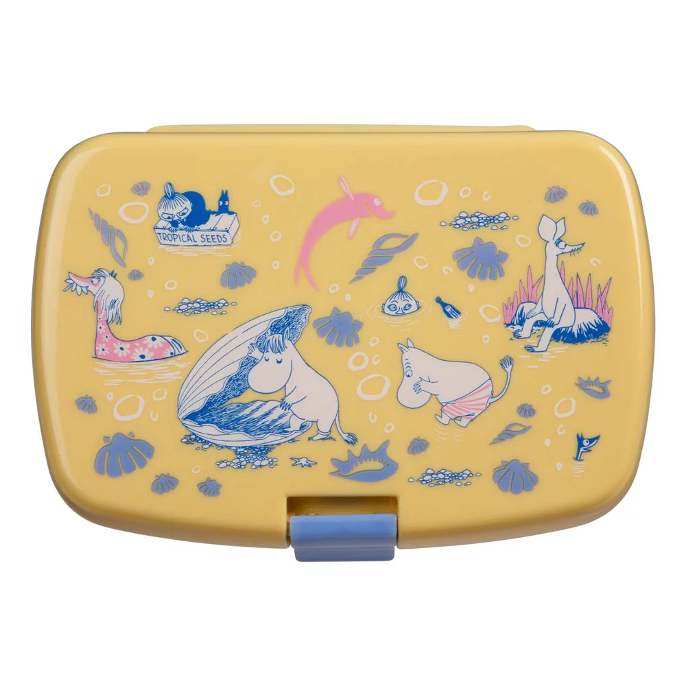Moomin Beach Play Lunch Box Yellow - Image 2