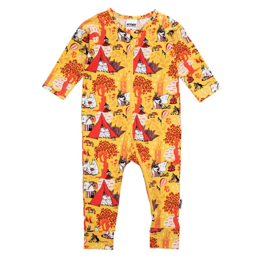 Moomin Camping Pyjamas Yellow - Image 2