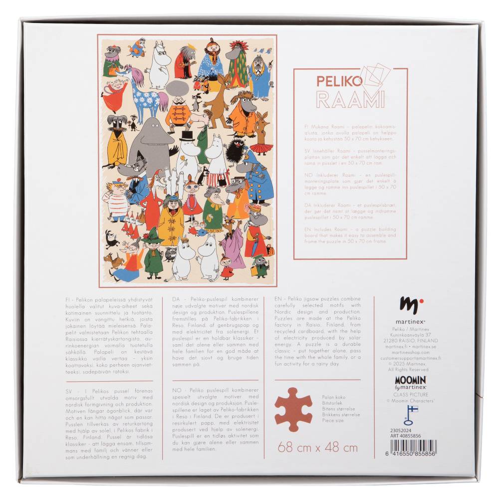 Moomin Class Reunion Picture Puzzle 1000pcs - Image 3