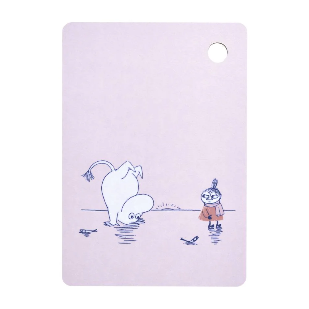 Moomin Dreamy Winter Chop & Serve Board 14x20cm
