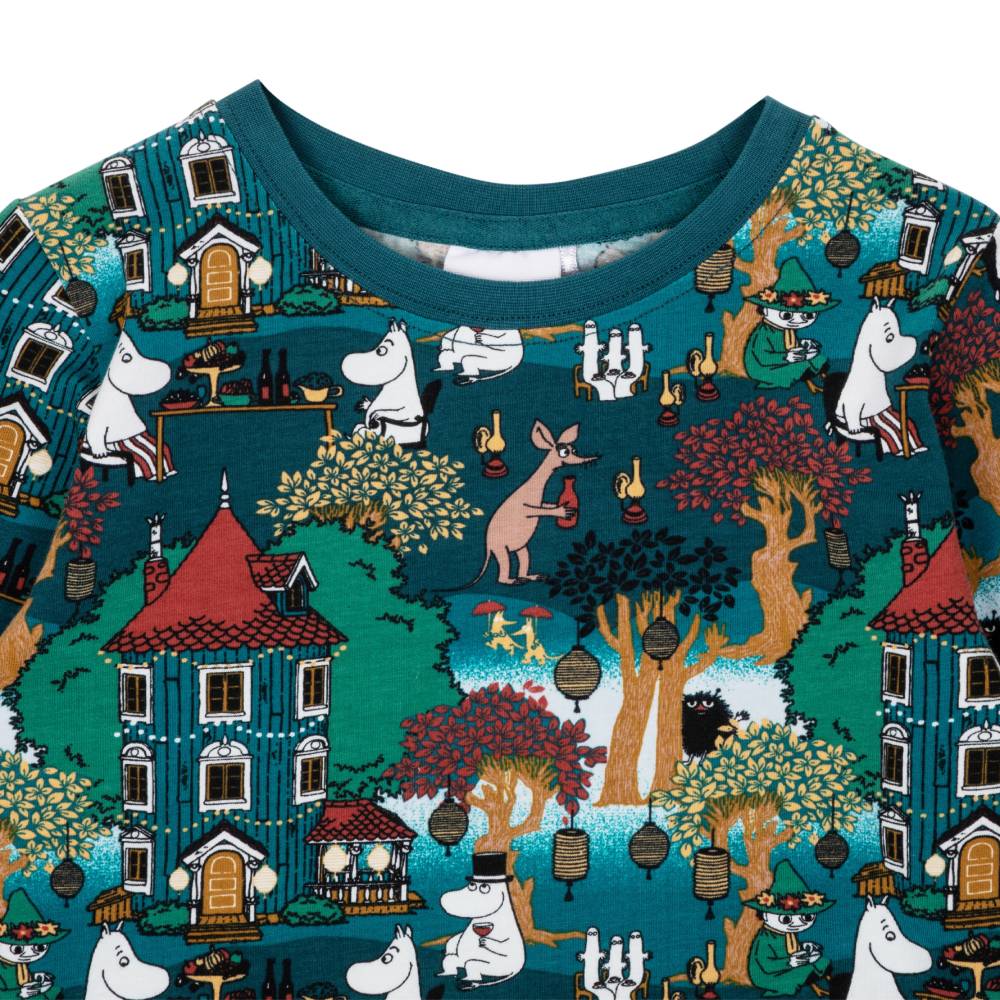 Moomin Festivity Shirt Blue - Image 4
