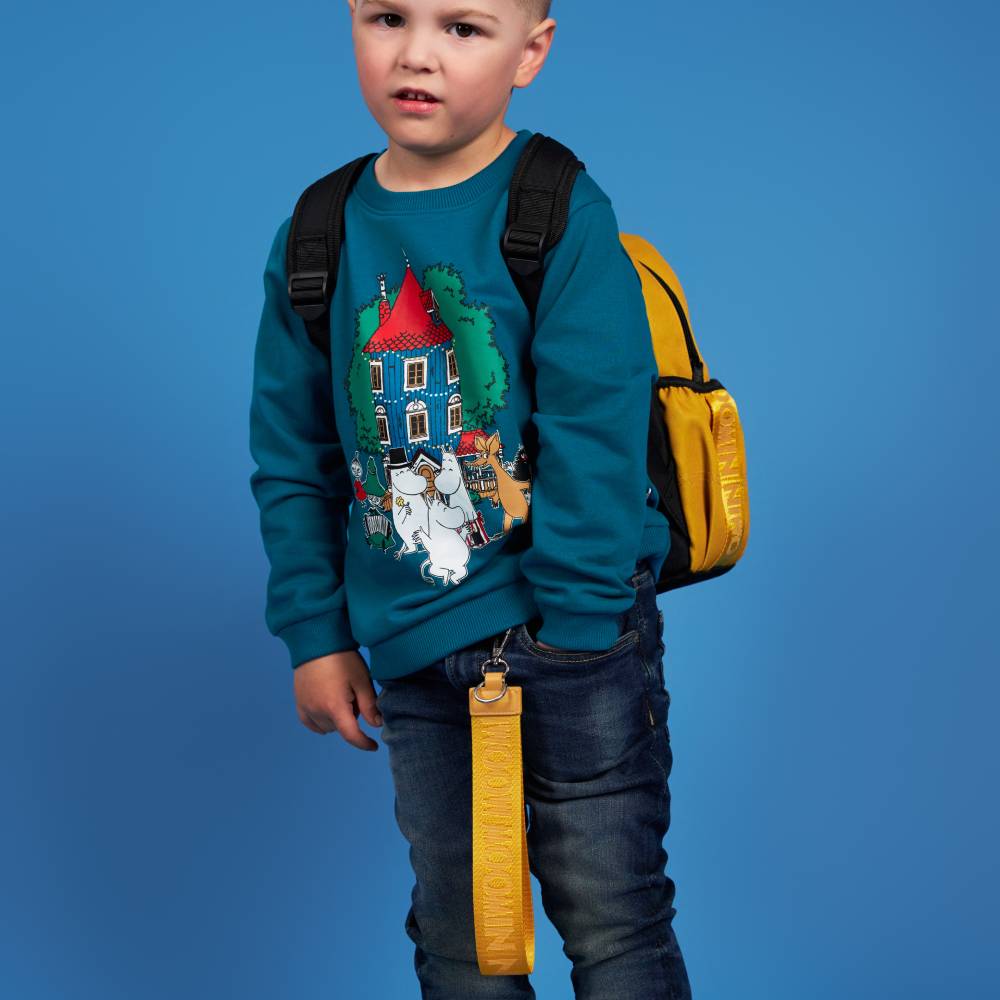 Moomin Festivity Sweatshirt Blue - Image 6