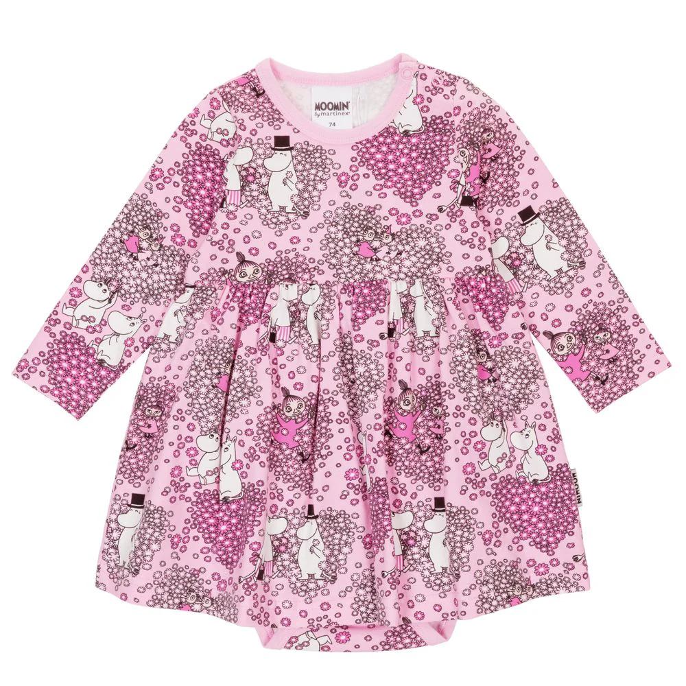 Moomin Friends Bodysuit Dress Pink - Image 2