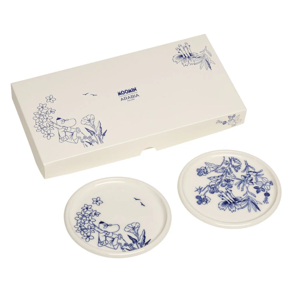 Moomin Haru Mini Plate 12cm 2set