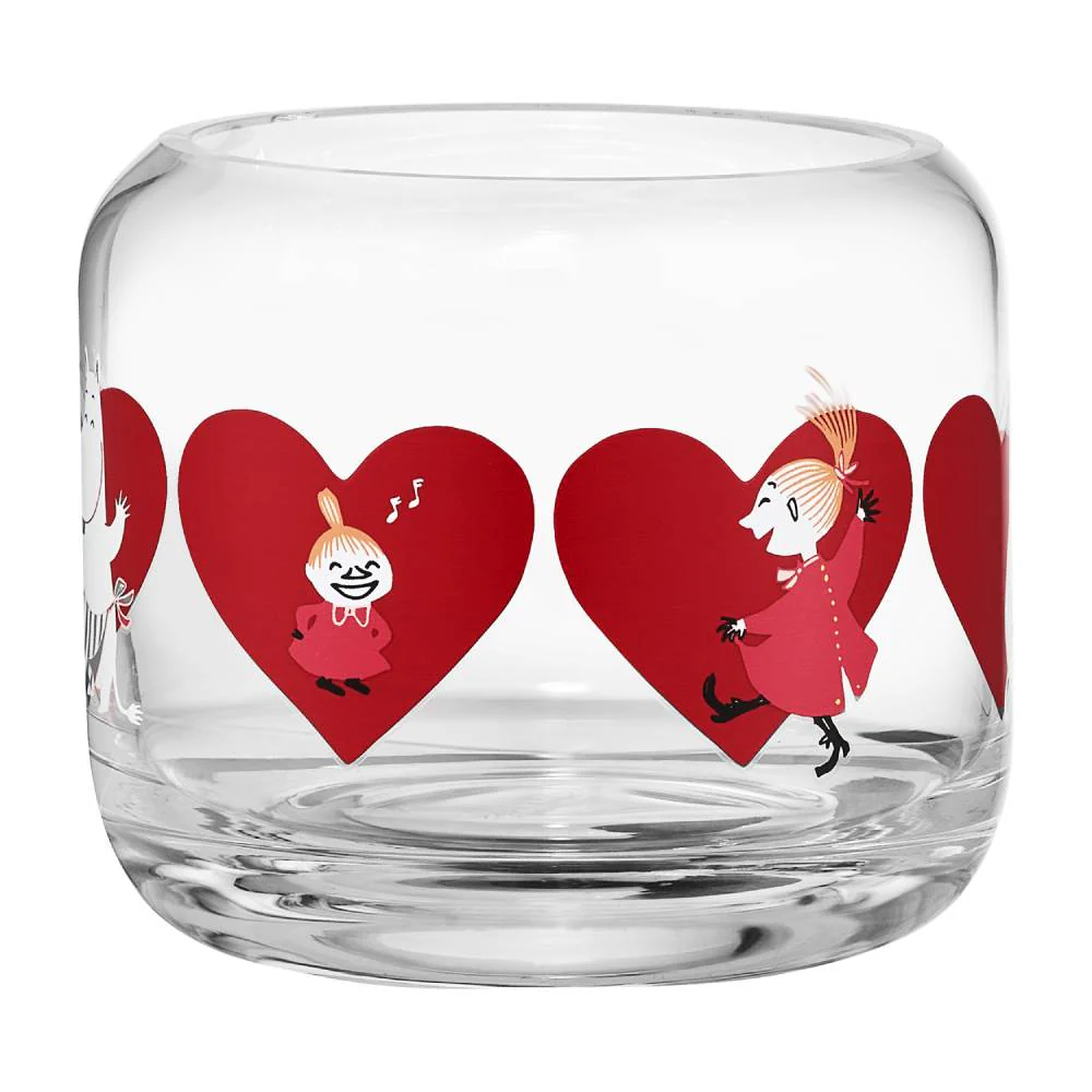 Moomin Heart Candle Holder 8cm - Image 3