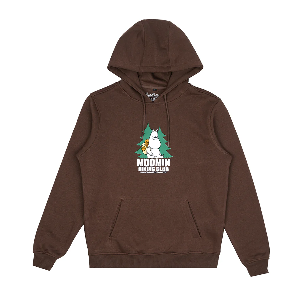 Moomin Club Life Hoodie Brown - Image 2