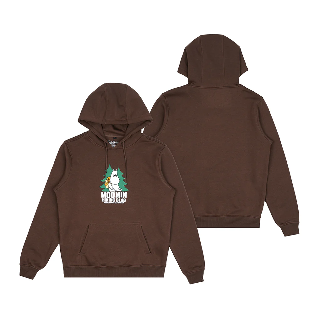 Moomin Club Life Hoodie Brown - Image 4