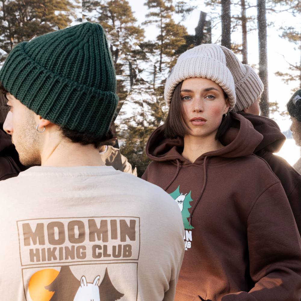 Moomin Club Life Hoodie Brown - Image 7