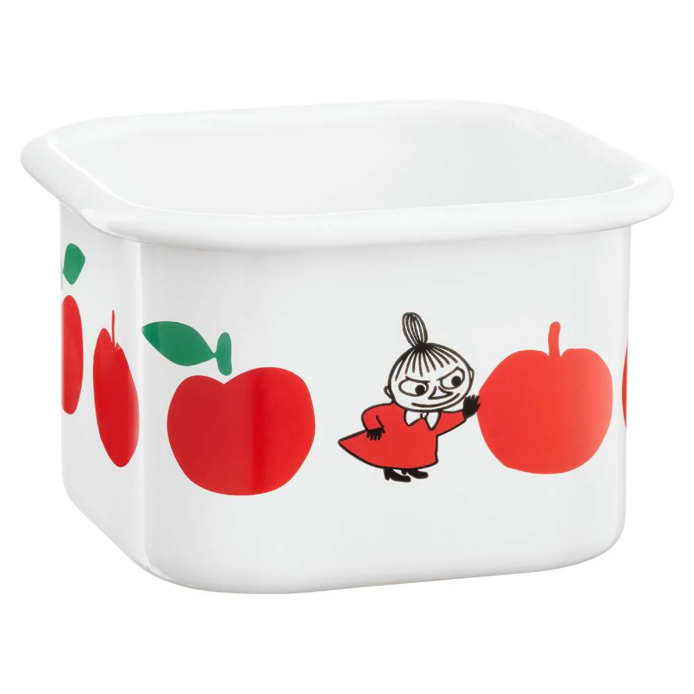 Moomin Joyfull Apples Jar 0,6dl Red - Image 3