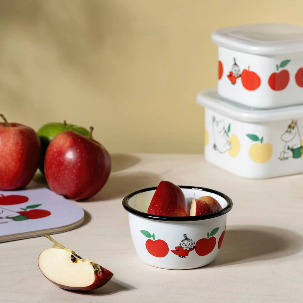 Moomin Joyfull Apples Jar 1L Yellow - Image 6