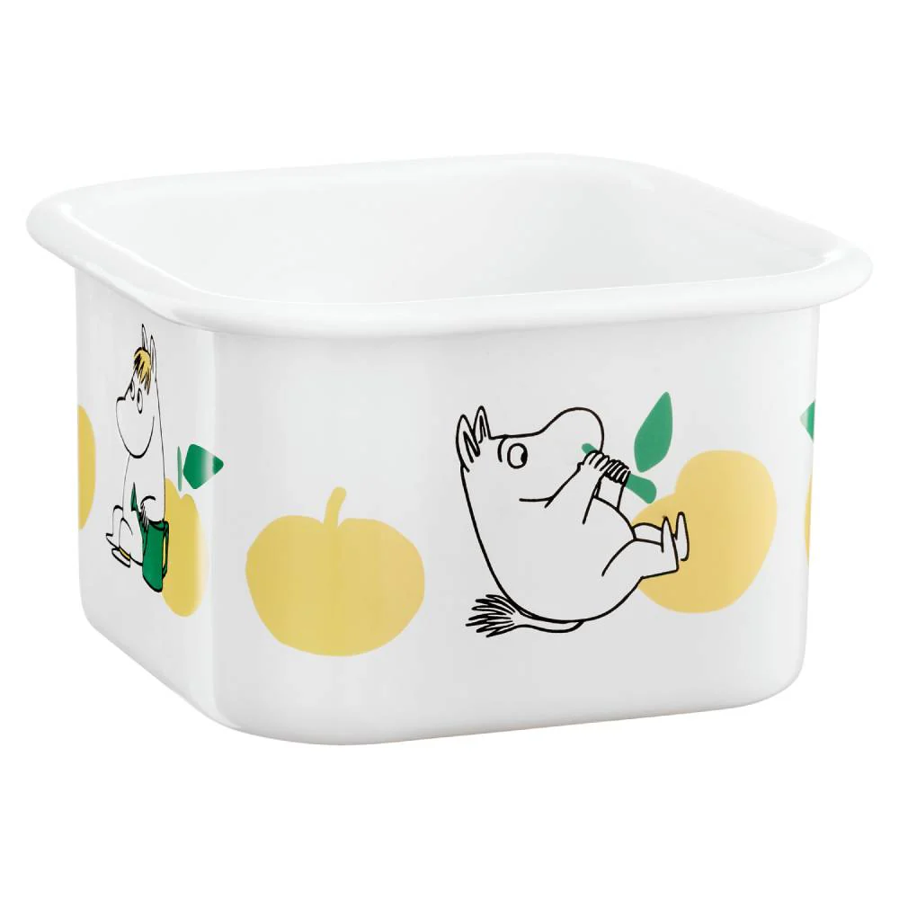 Moomin Joyfull Apples Jar 1L Yellow - Image 3