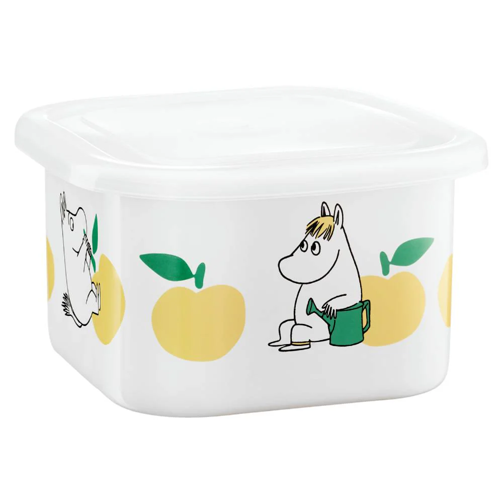 Moomin Joyfull Apples Jar 1L Yellow - Image 4