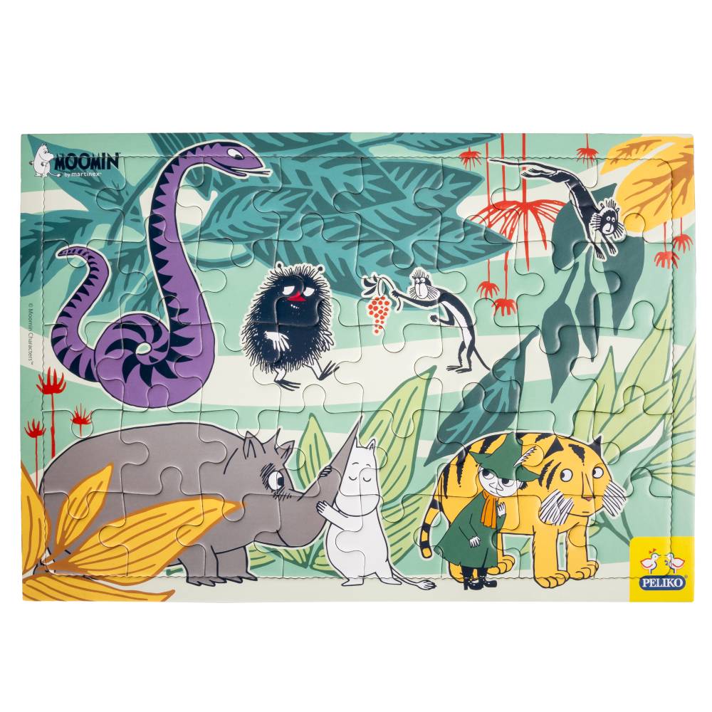 Moomin Jungle Puzzle A4 2set - Image 4