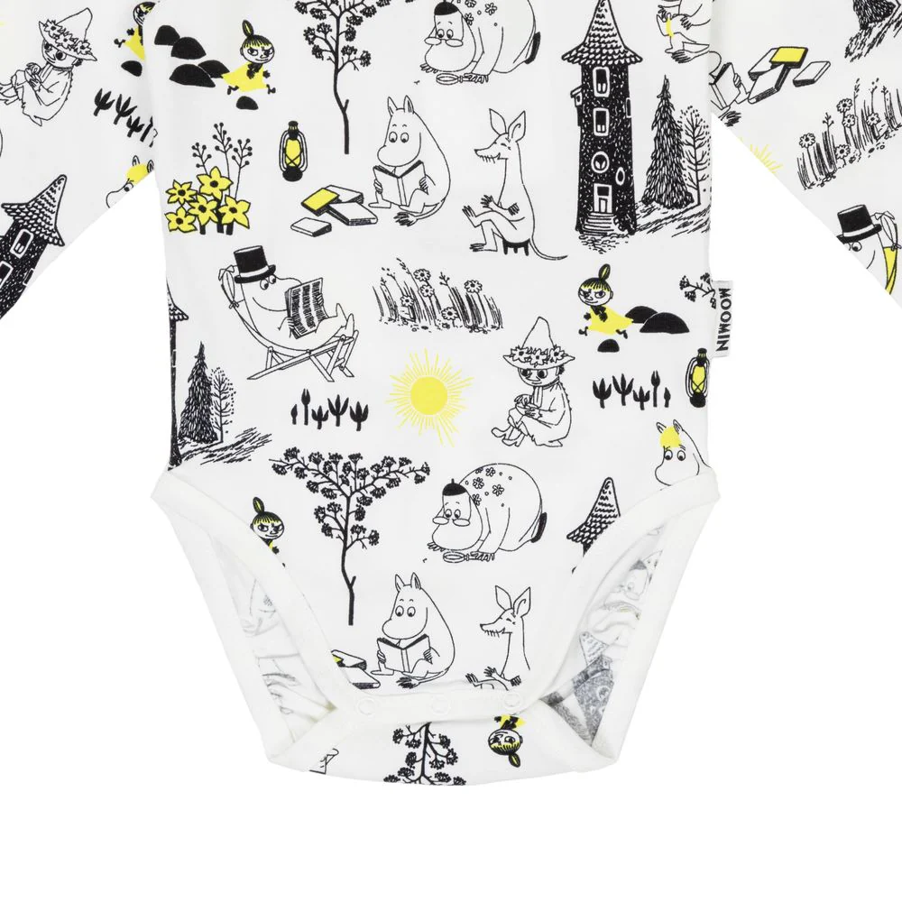 Moomin Laziness Body B&W - Image 3