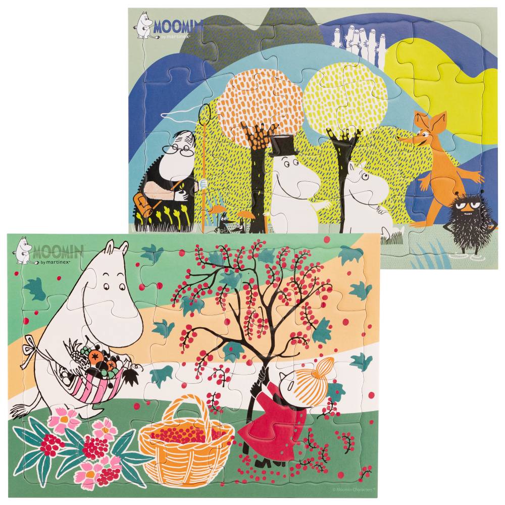 Moomin Life Puzzle A5 2set