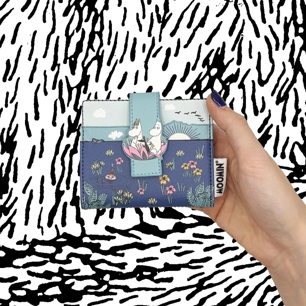 Moomin Lotus Fold Over Card Holder - Image 3