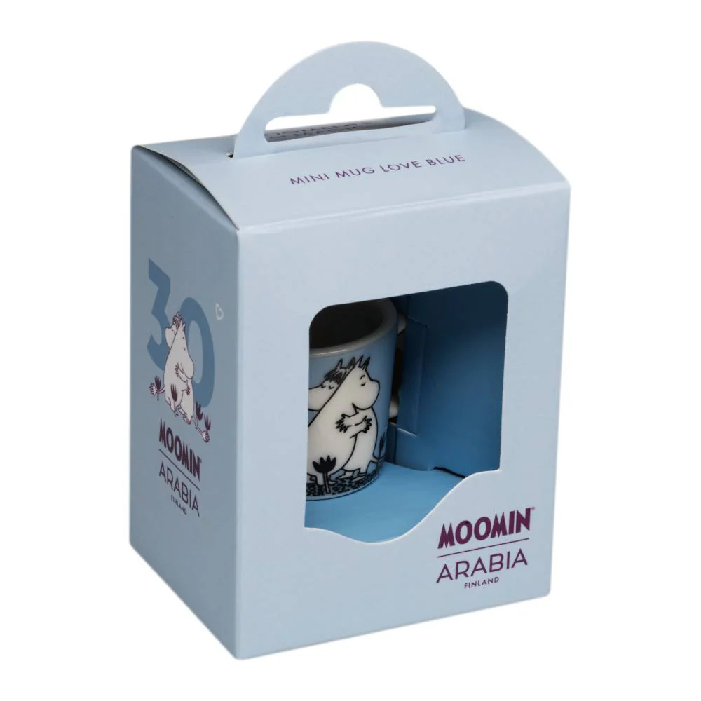 Moomin Love 30 Mini Mug Blue Box