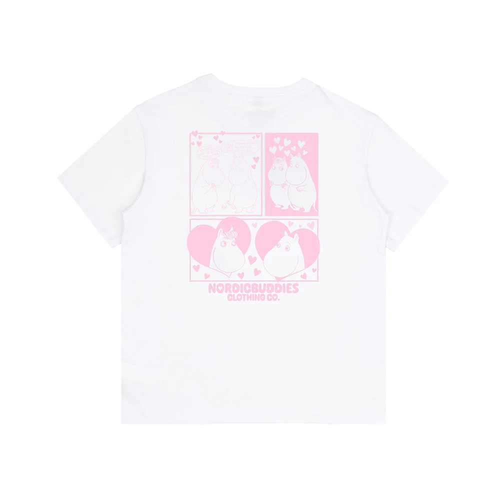 Moomin Love T-Shirt White - Image 2