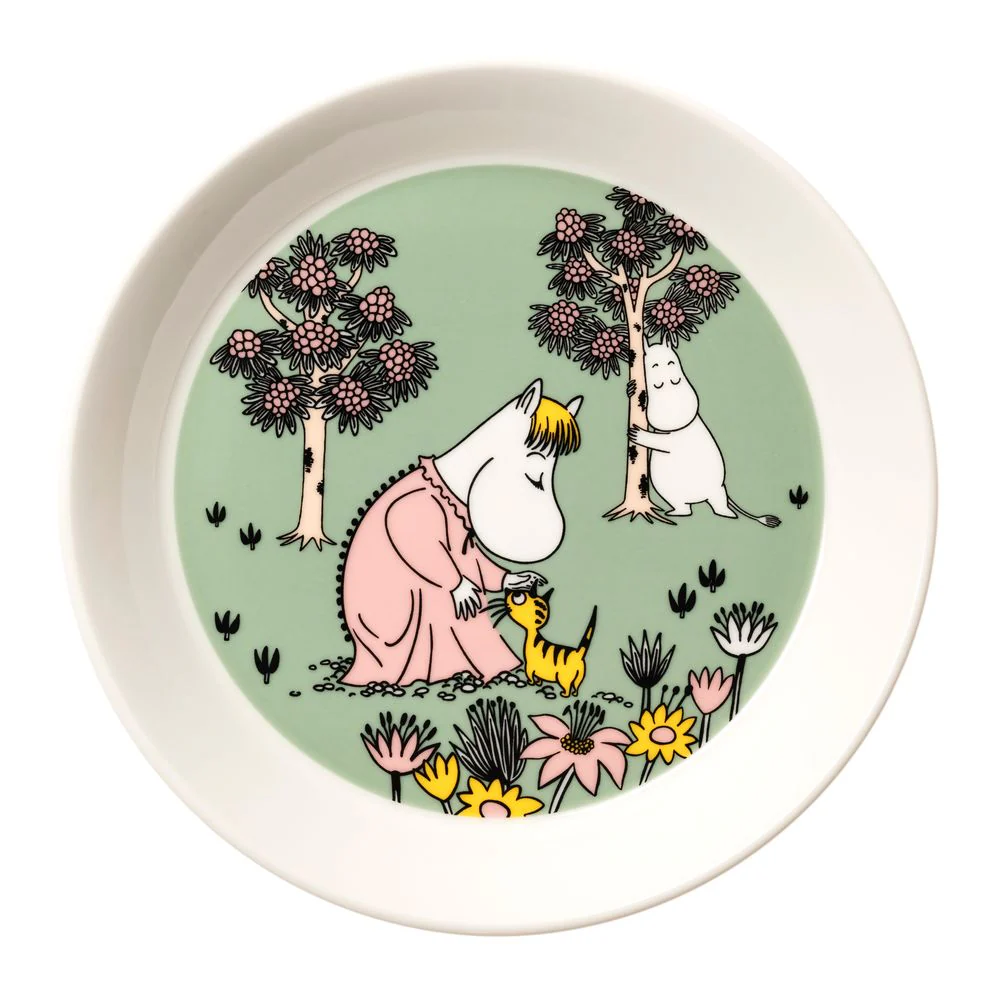 Moomin Loving Care Plate 19cm