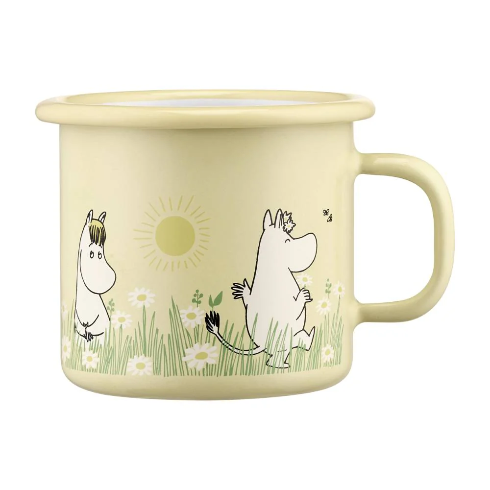 Moomin Meadow Mug Yellow 2,5dl - Image 3