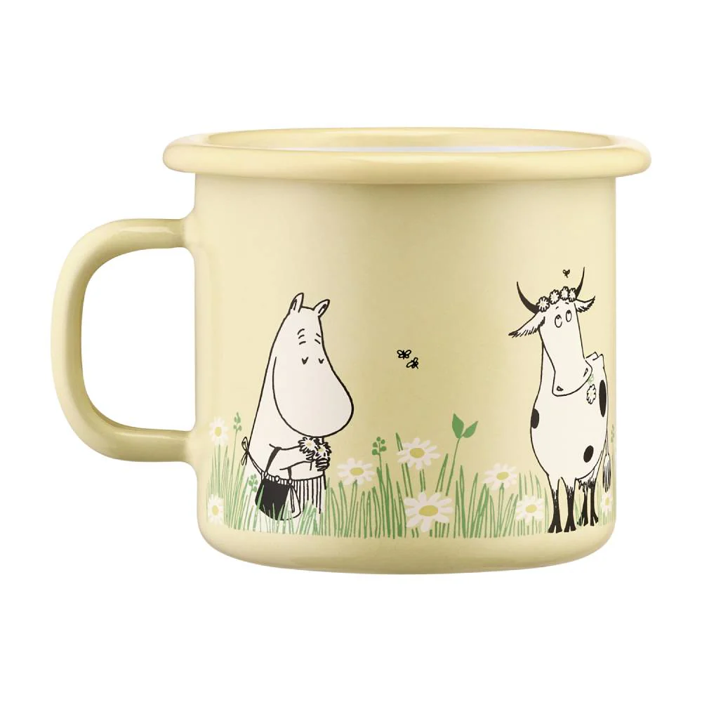 Moomin Meadow Mug Yellow 2,5dl - Image 4