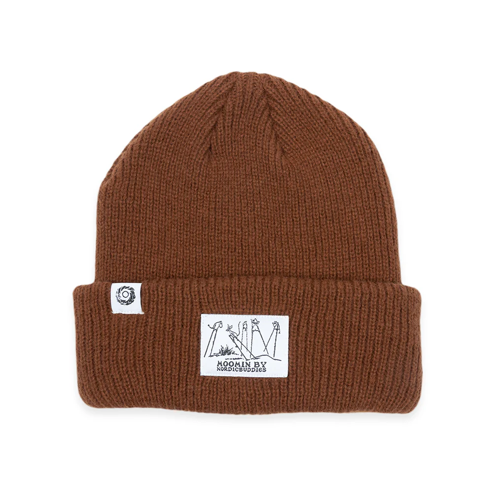 Moomin Novels Collection Beanie Brown - Image 2
