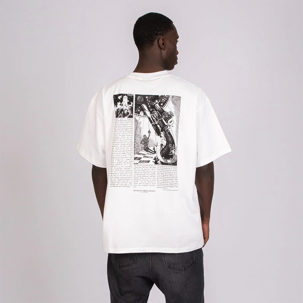 Moomin Novels Collection Stilts T-shirt Unisex White - Image 7
