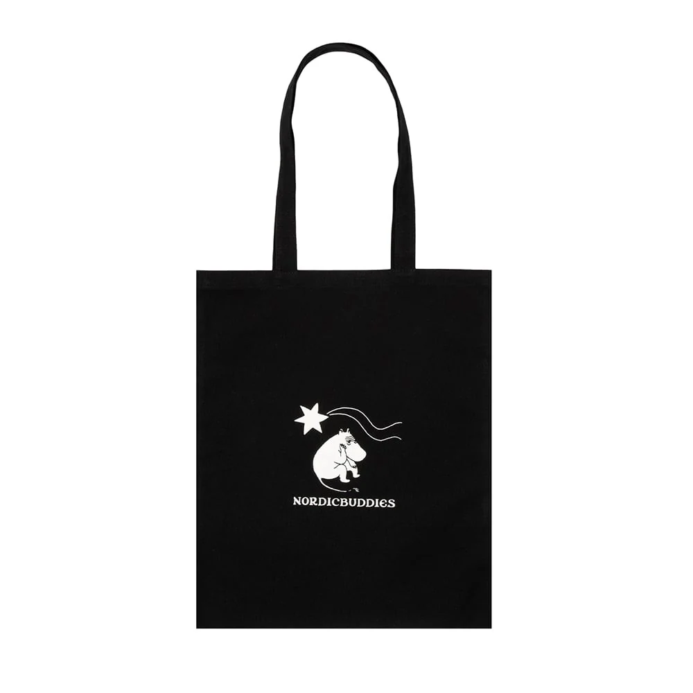 Moomin Novels Collection Tote Bag Comet Black - Image 3