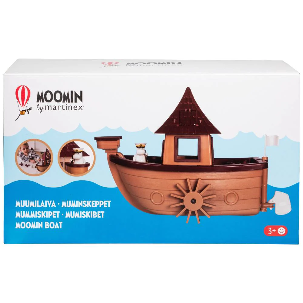 Moomin Oshun Oxtra Boat & Moominpappa - Image 2