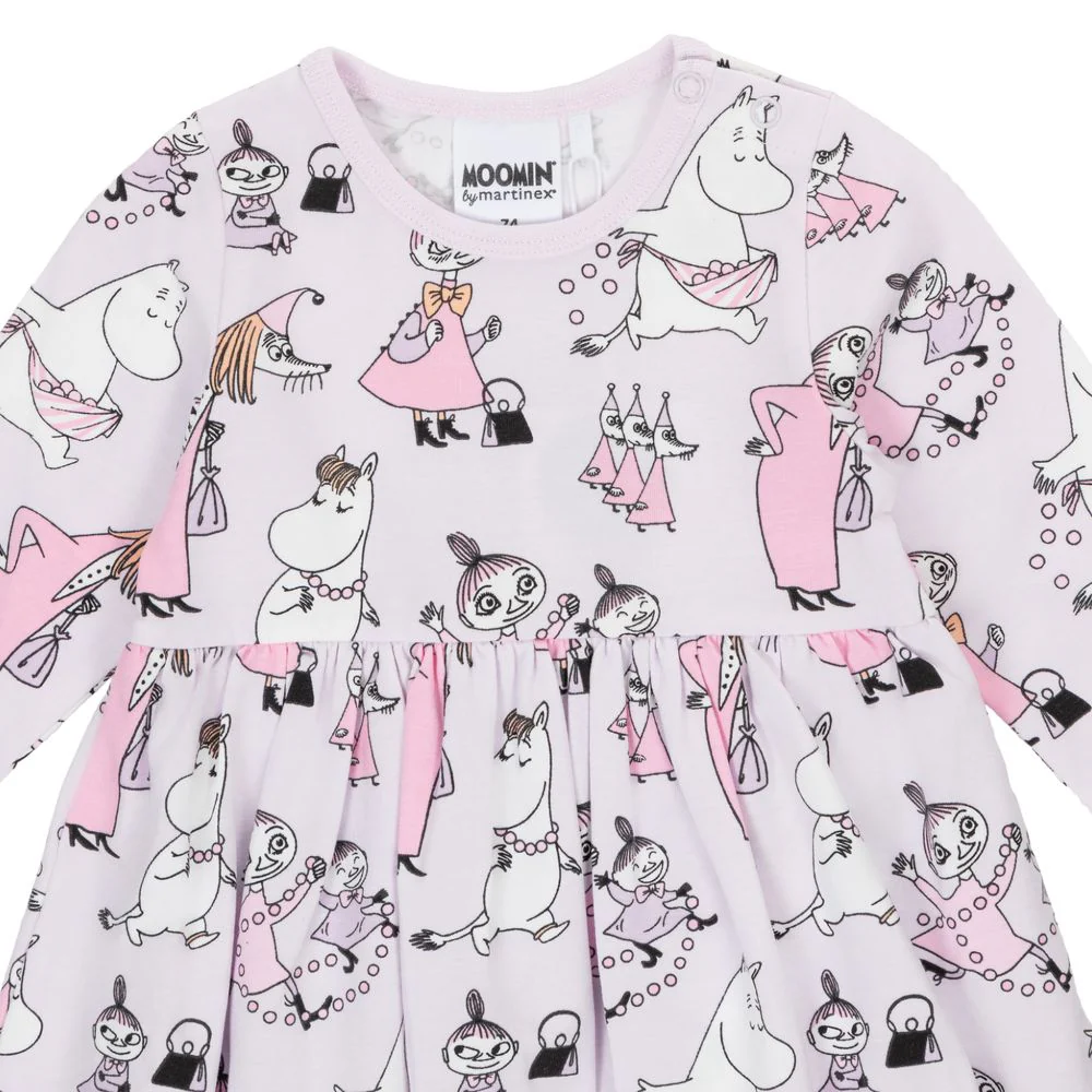 Moomin Pearl Play Bodysuit Dress Lilac - Image 3
