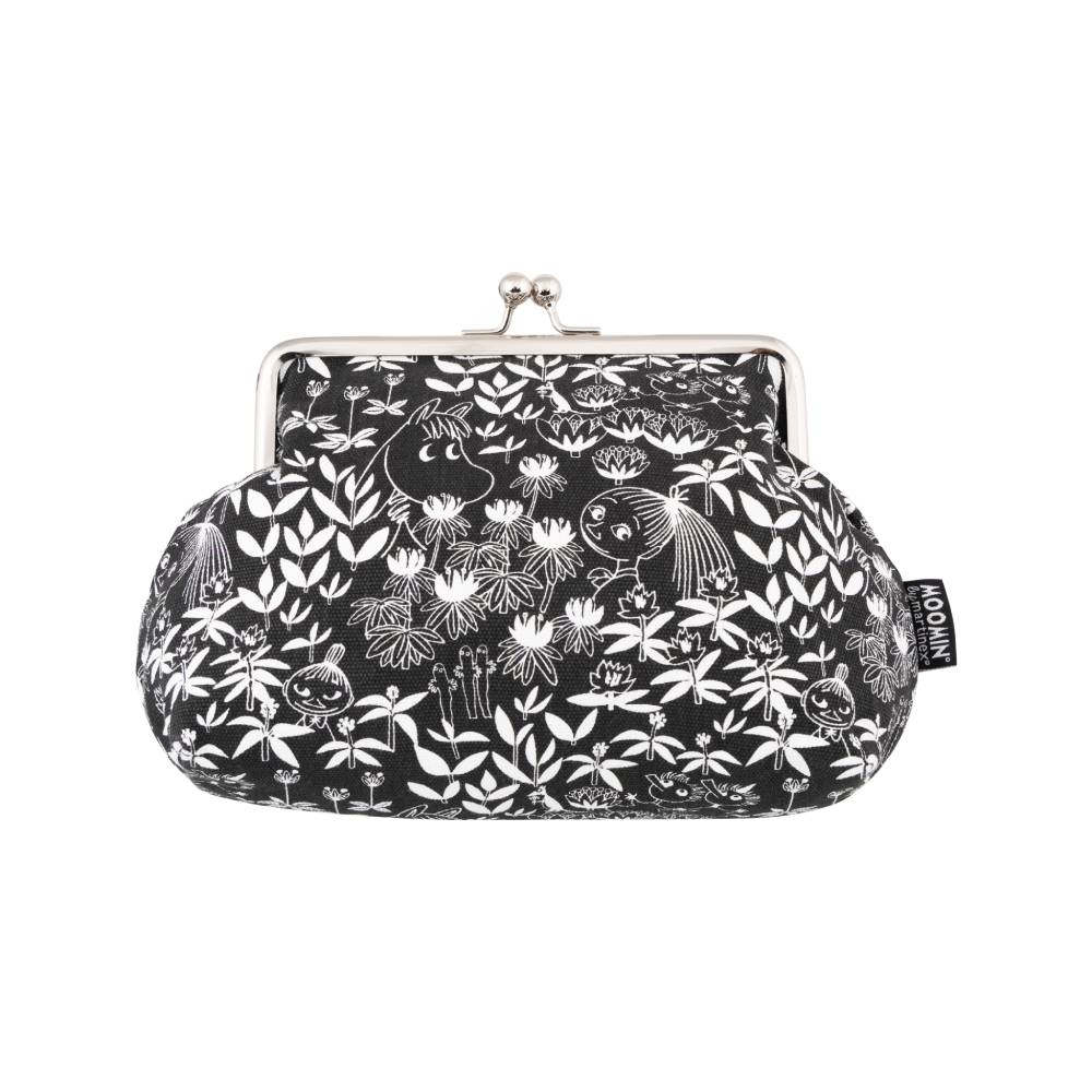 Moomin Primrose Clutch Bag Black