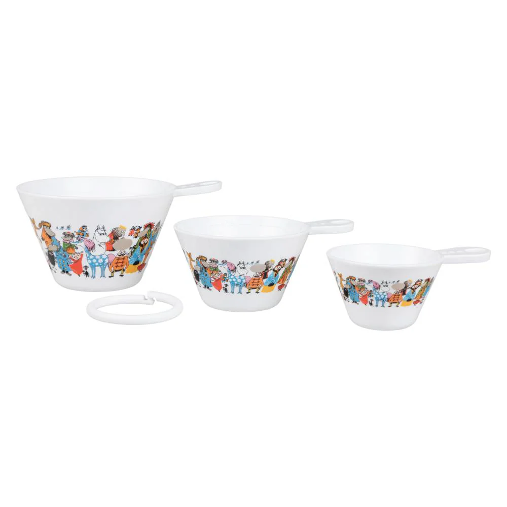 Moomin Class Reunion Measuring Cups 3-set