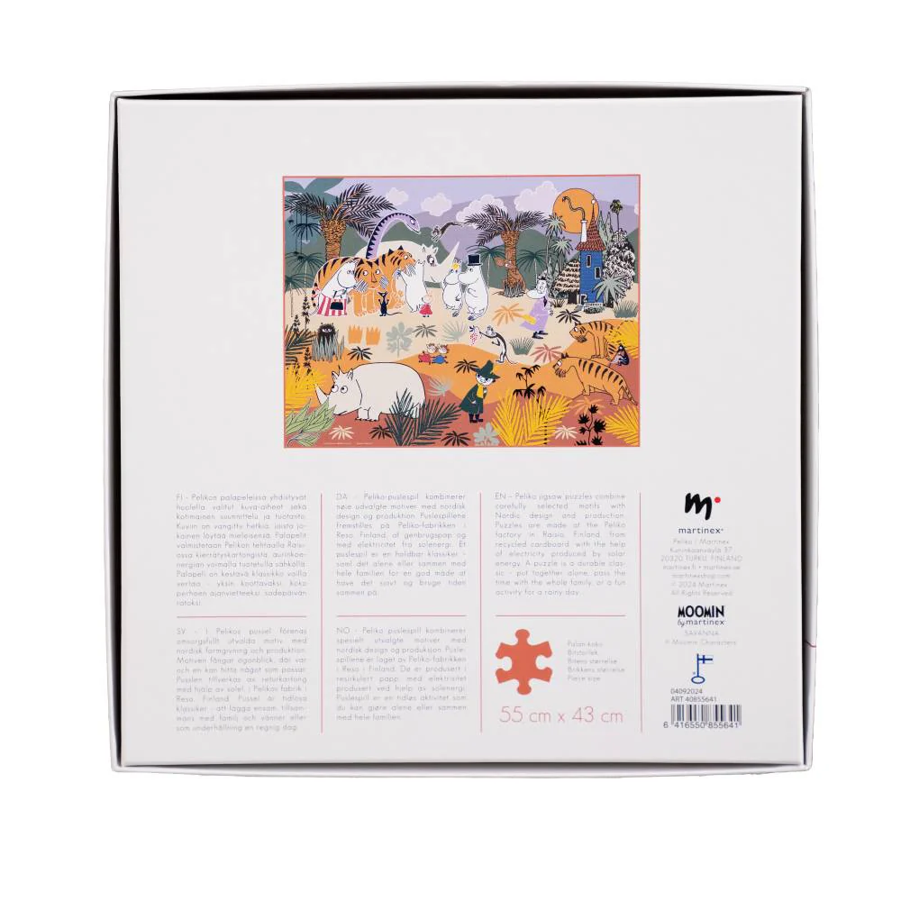 Moomin Savanna puzzle 750pcs - Image 3