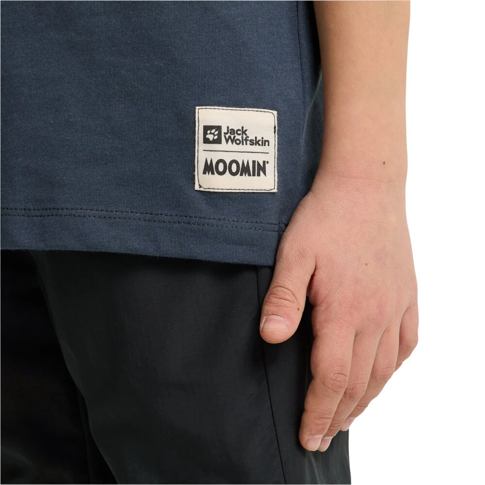 Moomin Swimming T-shirt Blue - Image 9