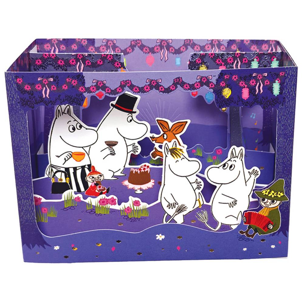 Moomin Party Theatre Card 3D