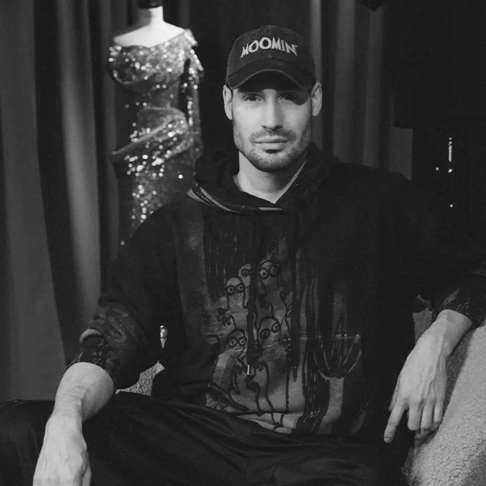 Moomin x Mert Otsamo Logo Cap Vintage Black - Image 10