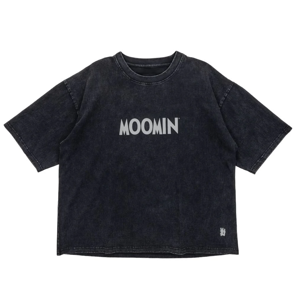 Moomin x Mert Otsamo Logo T-shirt Vintage Black