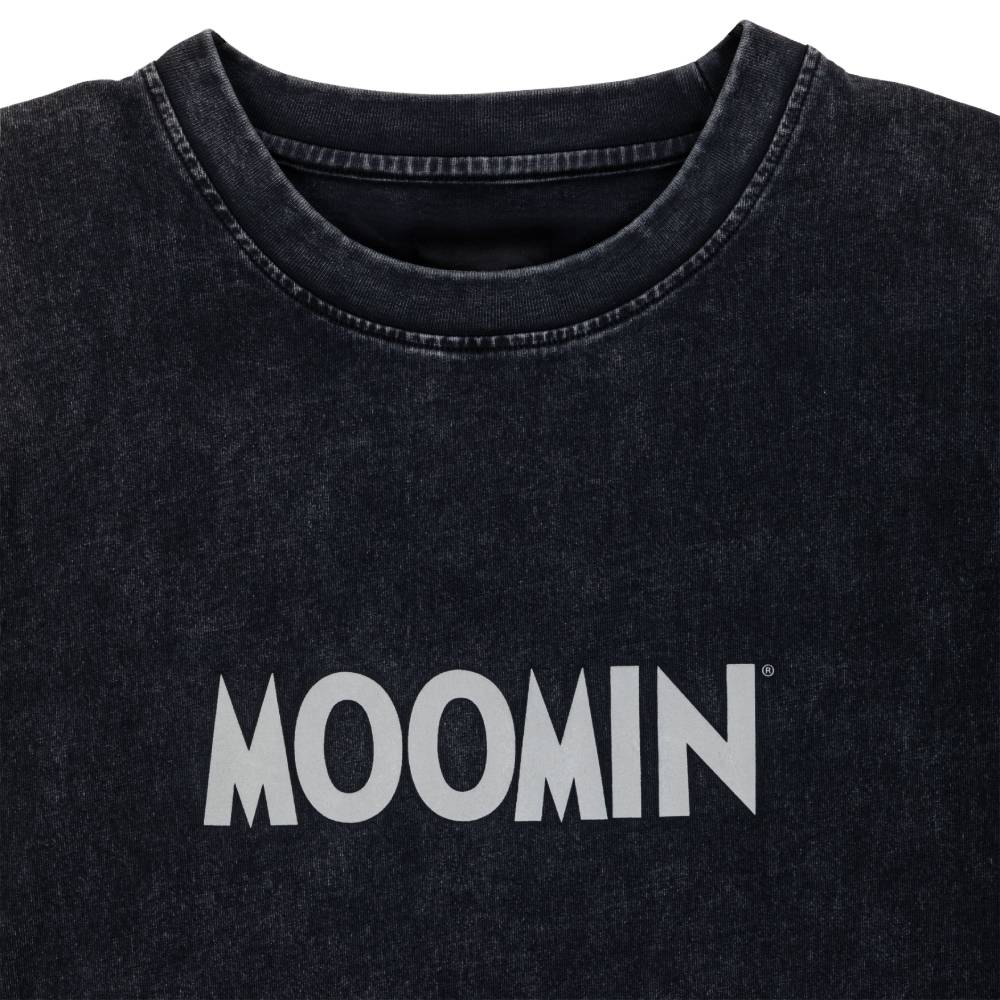 Moomin x Mert Otsamo Logo T-shirt Vintage Black - Image 6
