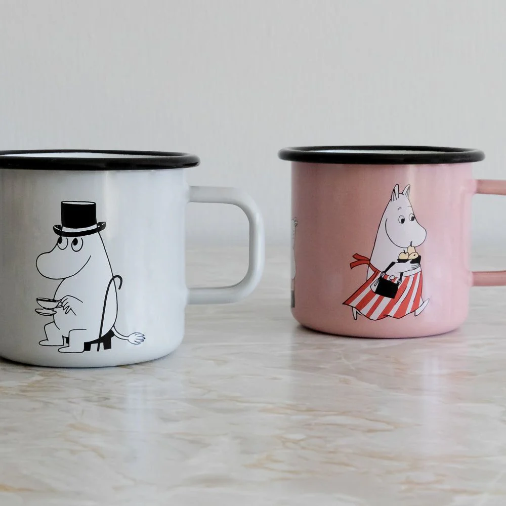 Moominmamma Retro Mug 3,7dl Pink - Image 6