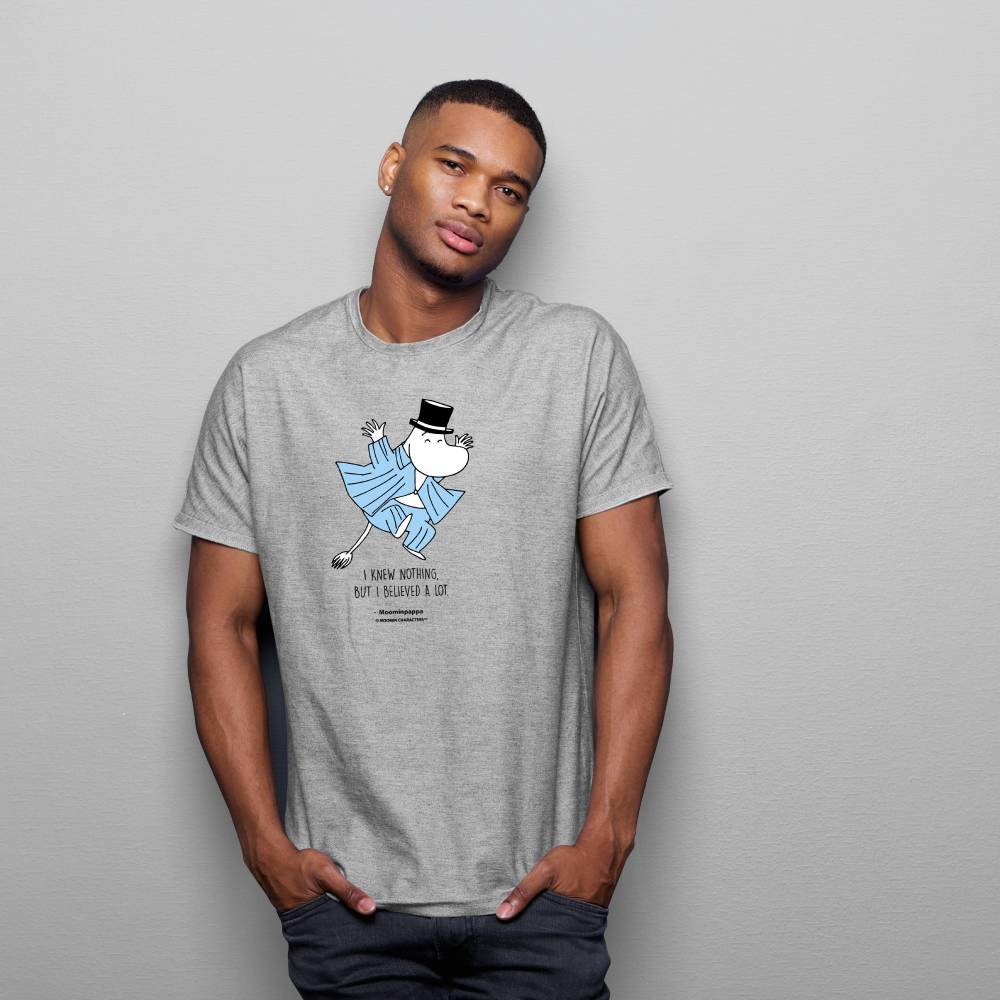 Moominpappa Believed T-shirt Grey - Image 2