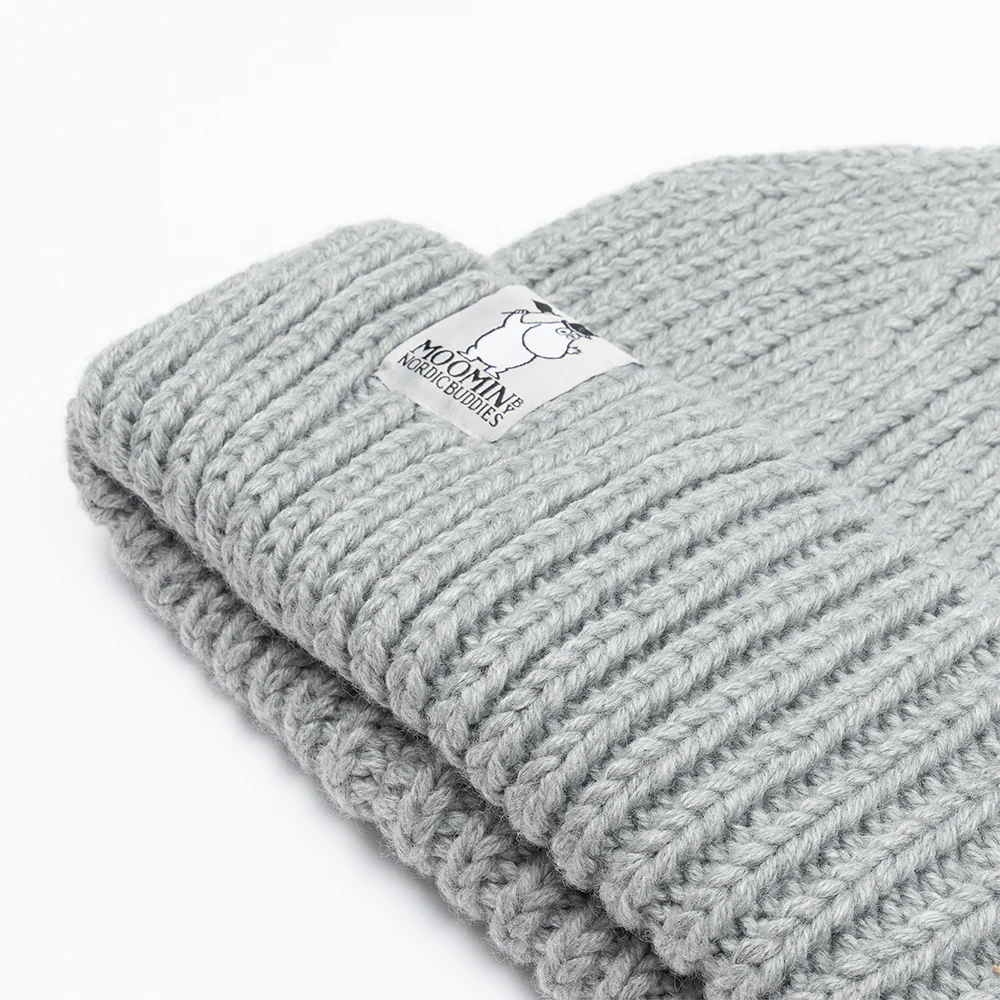 Moominpappa Chunky Beanie Grey - Image 3